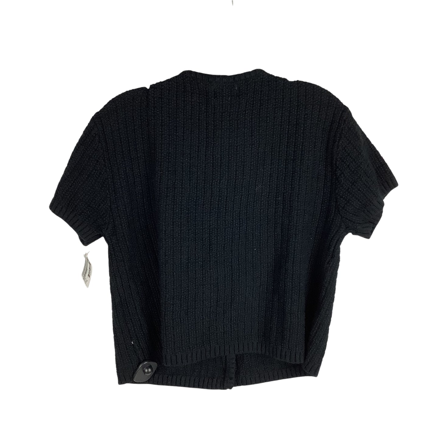 Sweater Cardigan By H&m In Black, Size: Xl