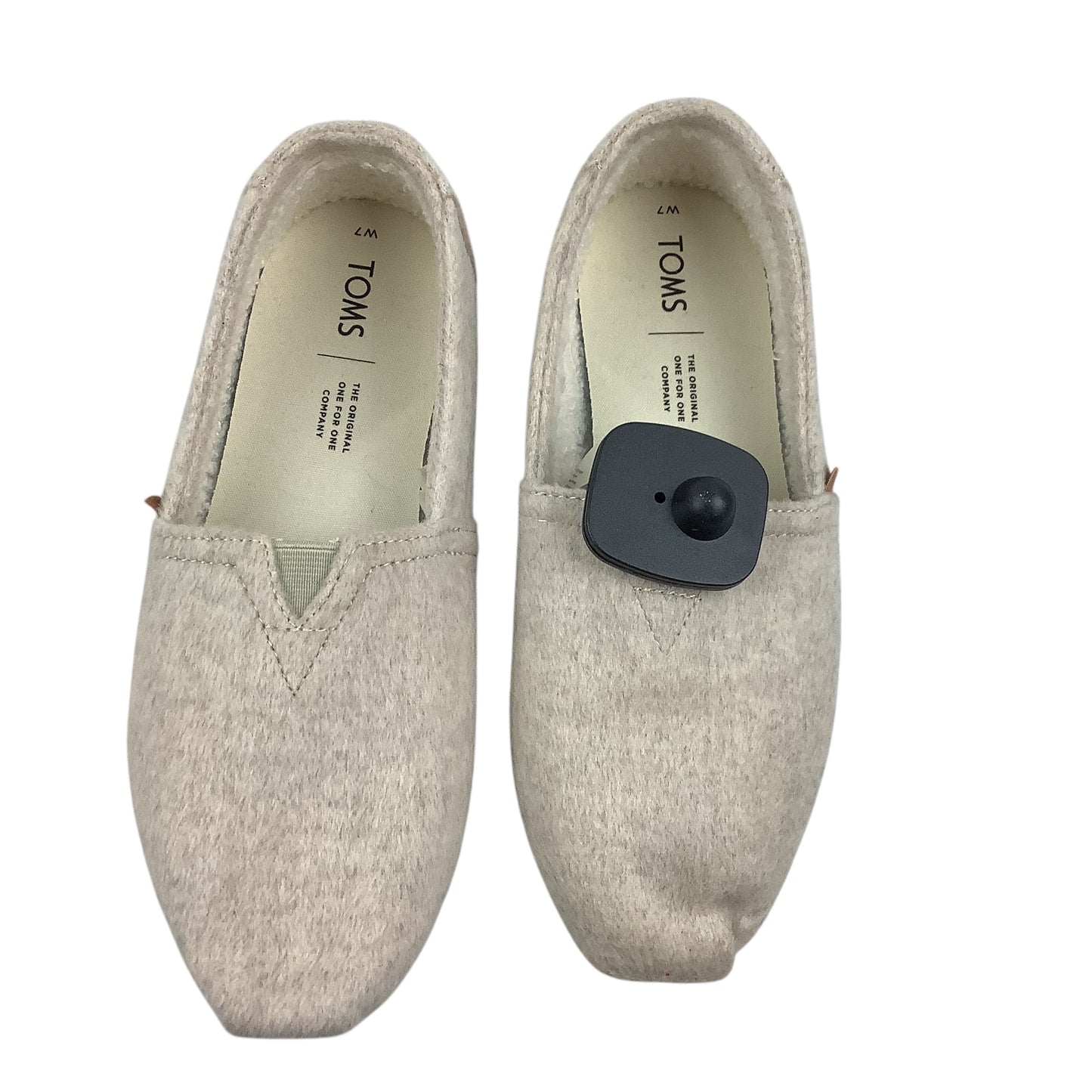 Shoes Flats By Toms In Cream, Size: 7