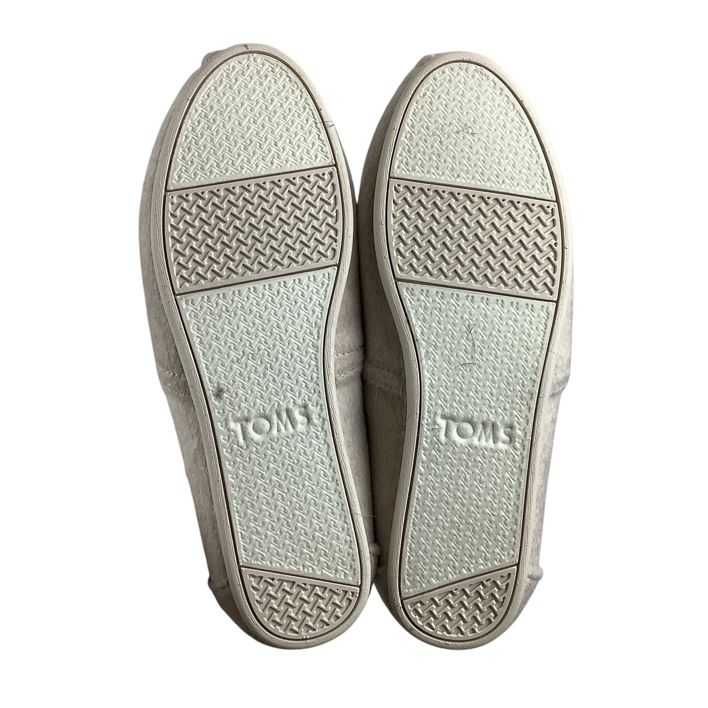 Shoes Flats By Toms In Cream, Size: 7