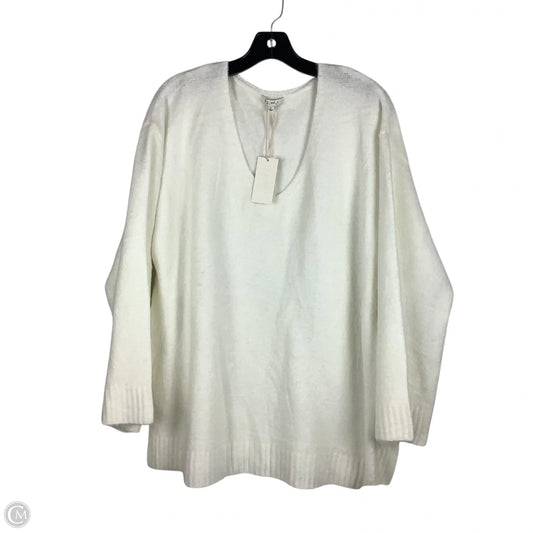 Sweater By Z Supply In White, Size: L