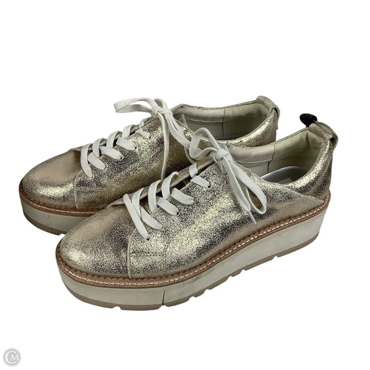 Shoes Sneakers By Dolce Vita In Gold, Size: 11