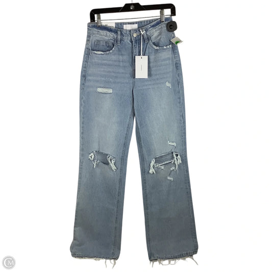 Jeans Flared By Vervet In Blue Denim, Size: 2 (25)