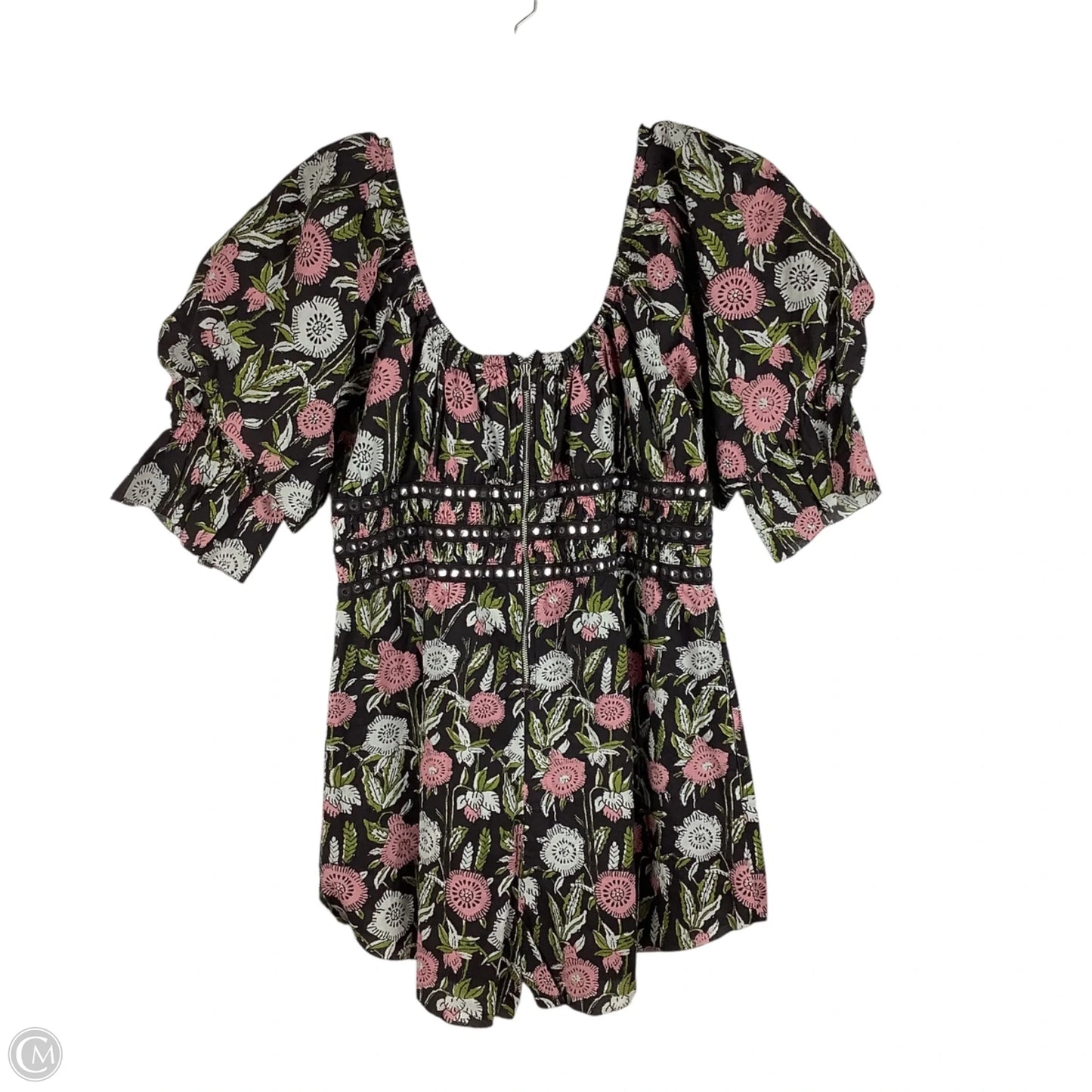 Romper By Cmb In Floral Print, Size: L