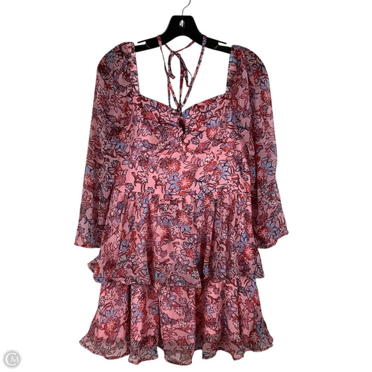 Dress Casual Short By French Connection In Floral Print, Size: 8