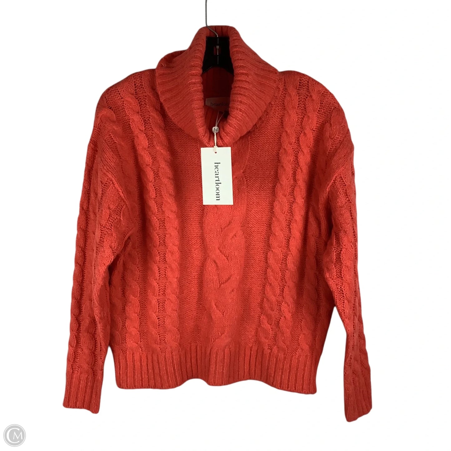 Sweater By Clothes Mentor In Orange, Size: M