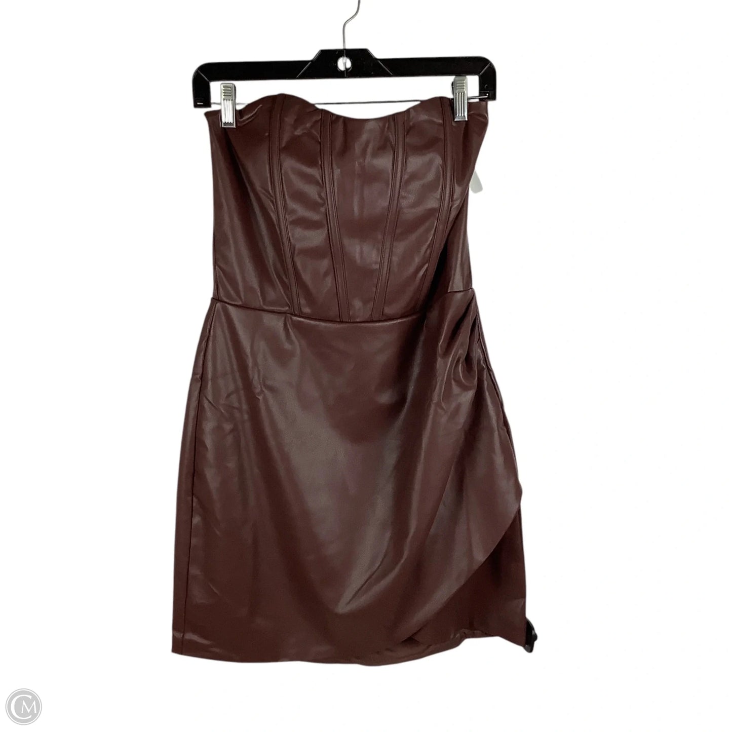 Dress Party Short By 4s13nna In Brown, Size: L