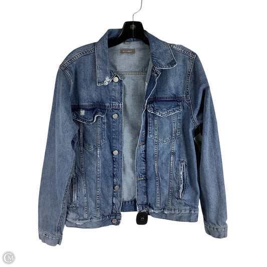 Jacket Denim By Dl1961 In Blue Denim, Size: M