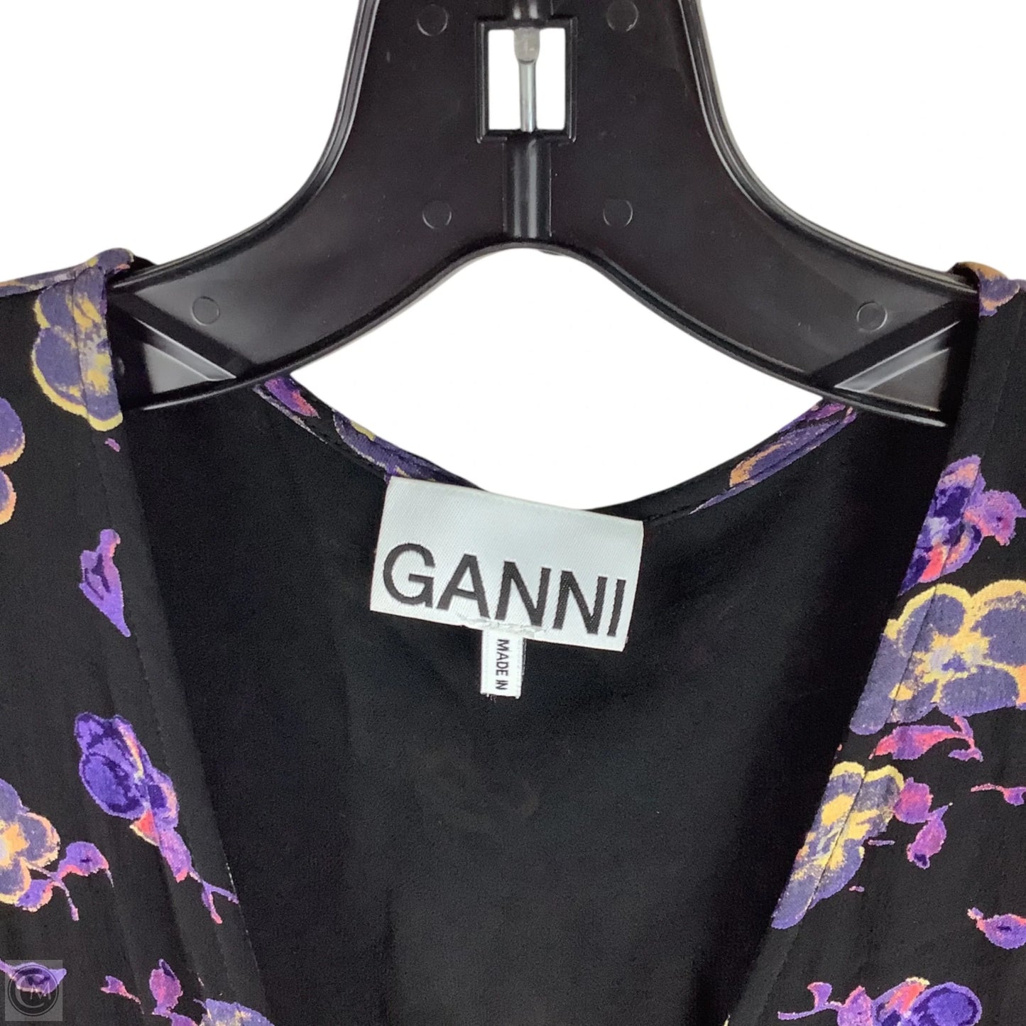 Dress Casual Short By Ganni In Floral Print, Size: S (38)