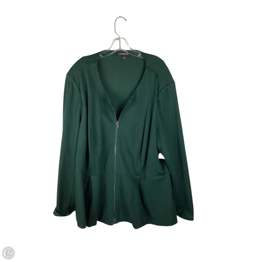 Jacket Other By Lane Bryant In Green, Size: 3x