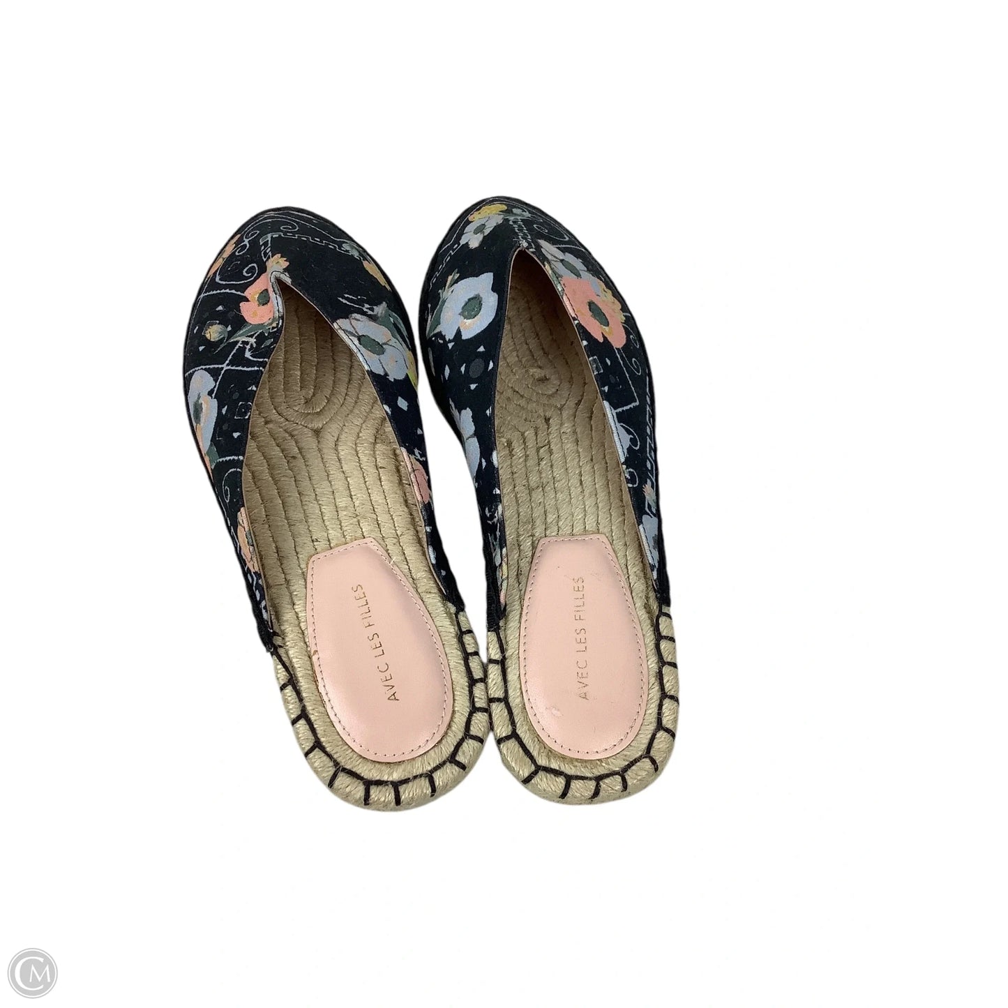 Shoes Flats By Avec Les Filles In Floral Print, Size: 9