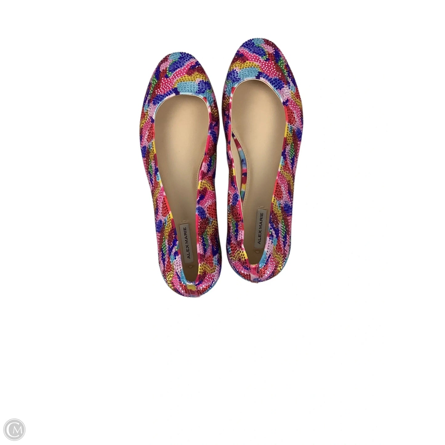 Shoes Flats By Alex Marie In Multi-colored, Size: 9