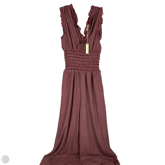 Jumpsuit By Max Studio In Red, Size: M