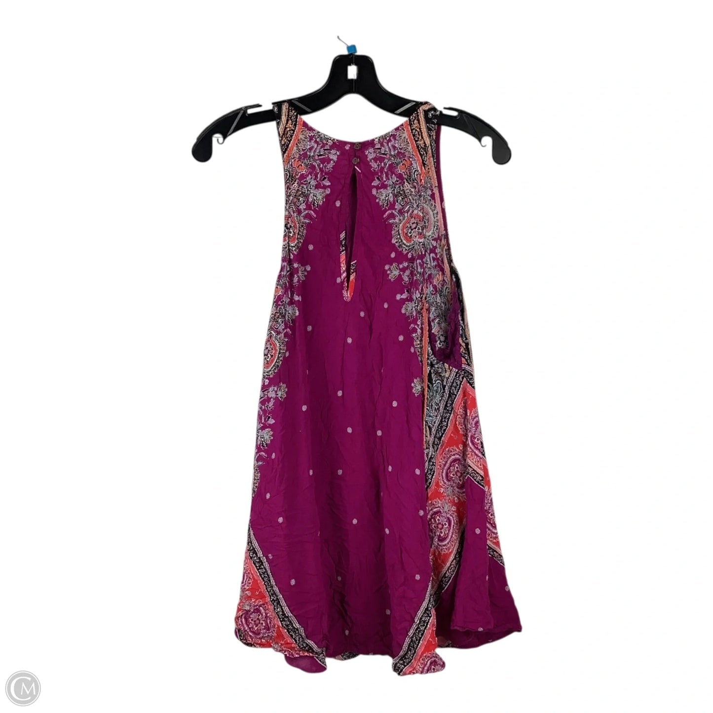 Top Sleeveless By Free People In Paisley Print, Size: L