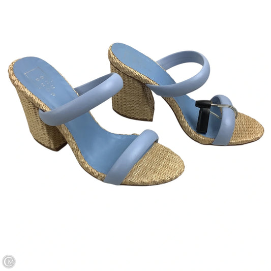 Shoes Heels Block By Shu Shop In Blue, Size: 8.5