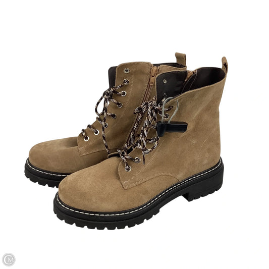 Boots Combat By Anthropologie In Brown, Size: 9 (40)