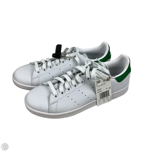 Shoes Sneakers By Adidas In Green & White, Size: 7