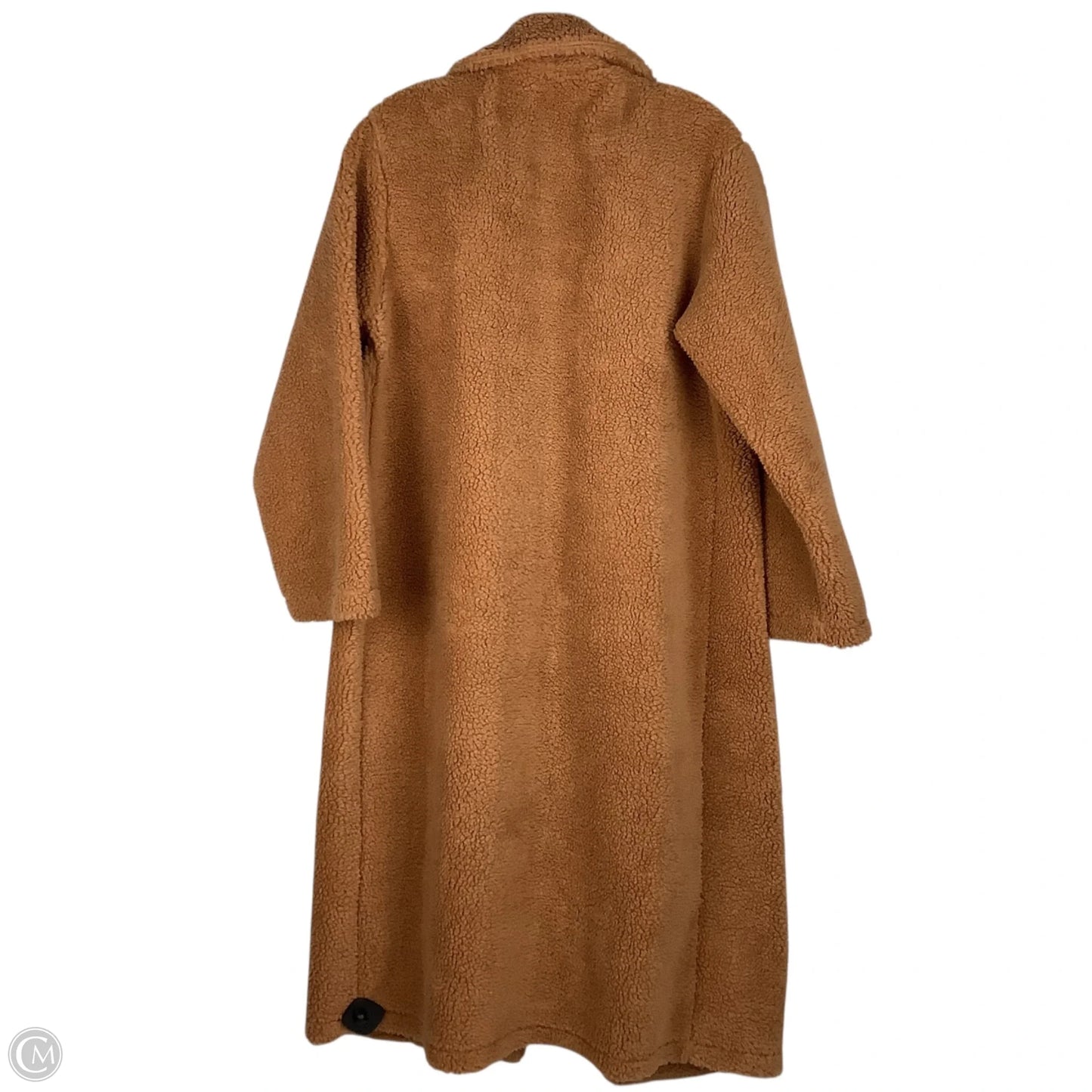 Jacket Faux Fur & Sherpa By Shein In Tan, Size: M