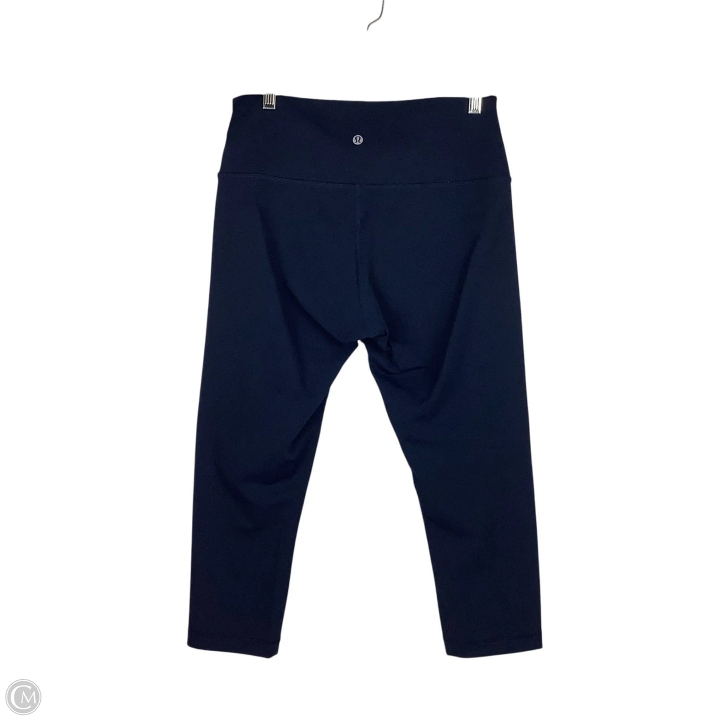 Athletic Capris By Lululemon In Navy, Size: 10