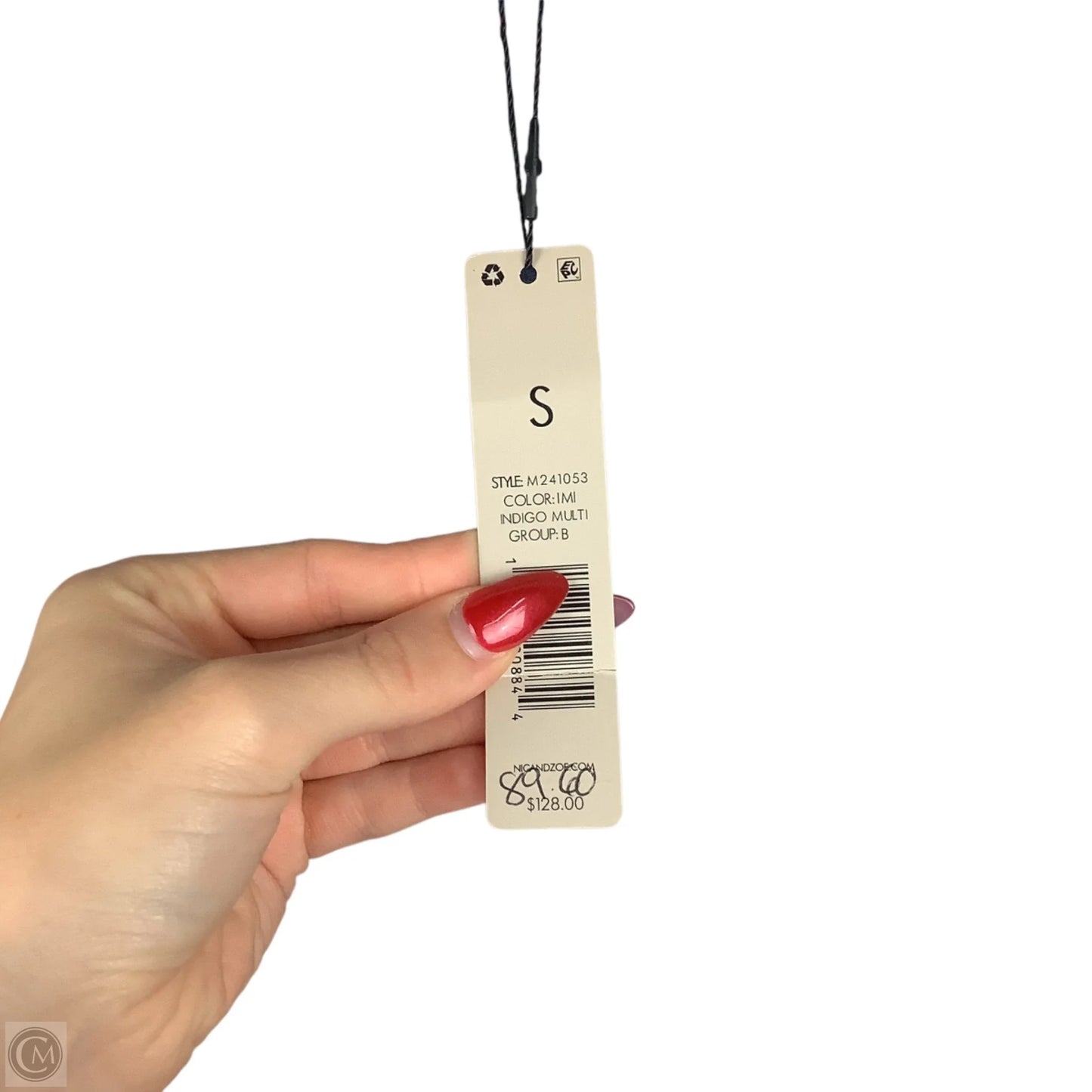 Top Long Sleeve By Nic + Zoe In Navy, Size: S