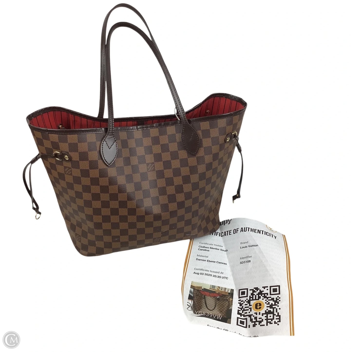 Handbag Luxury Designer By Louis Vuitton, Size: Large