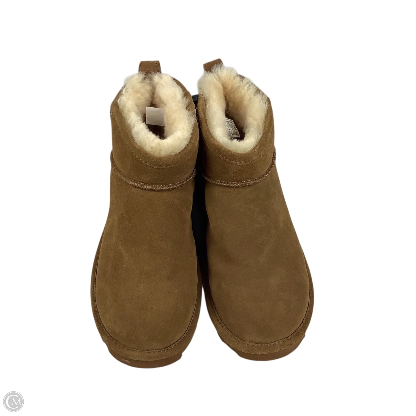 Boots Ankle Flats By Bearpaw In Tan, Size: 11