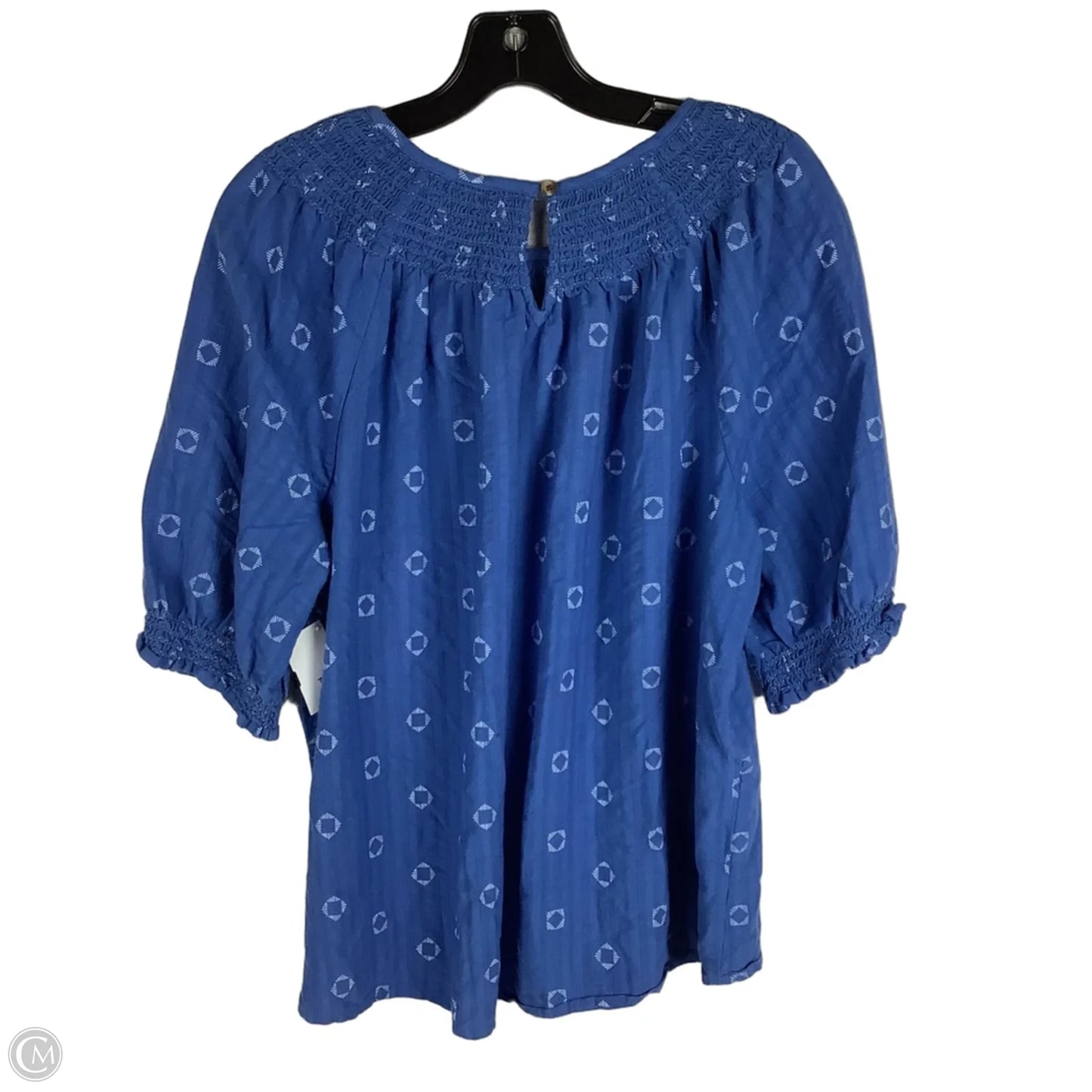 Top Short Sleeve By Sonoma In Blue, Size: Xxl