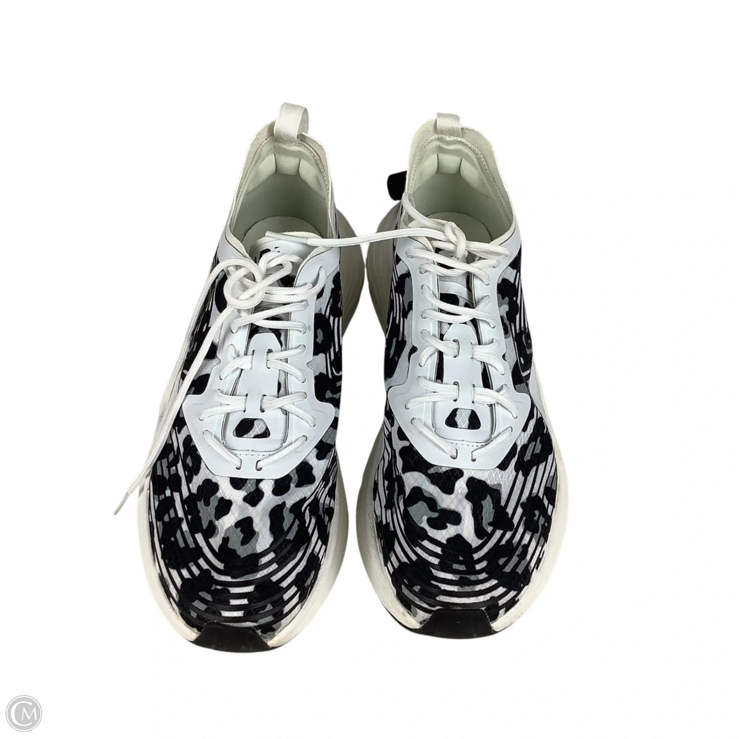 Shoes Designer By Apl In Black & White, Size: 8