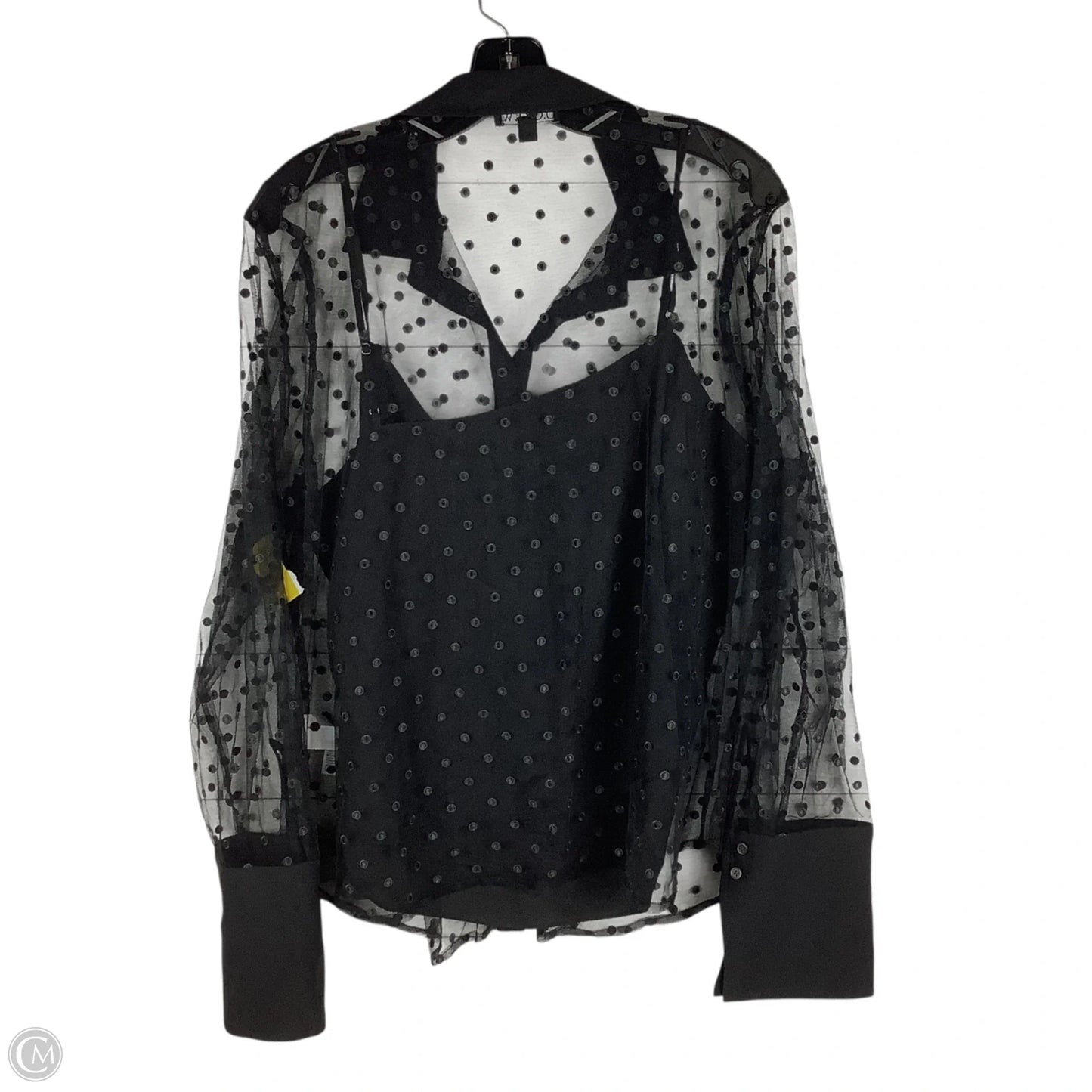 Top Long Sleeve By J. Crew In Black, Size: 16