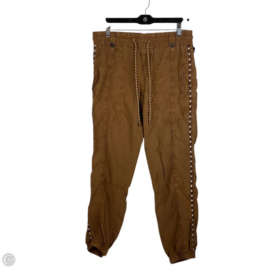 Pants Joggers By Anthropologie In Tan, Size: Xs