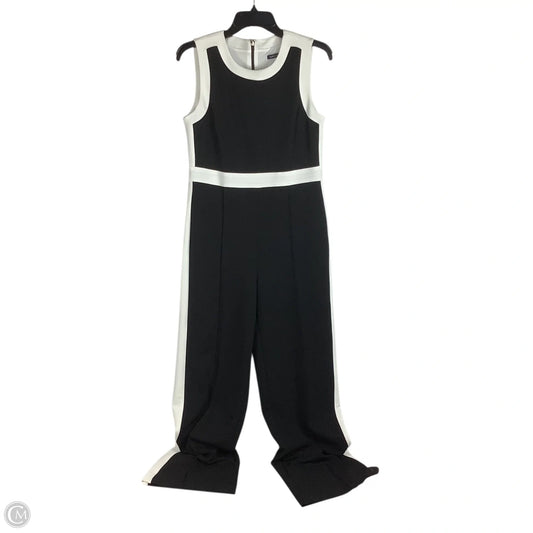 Jumpsuit By Tommy Hilfiger In Black & White, Size: 8