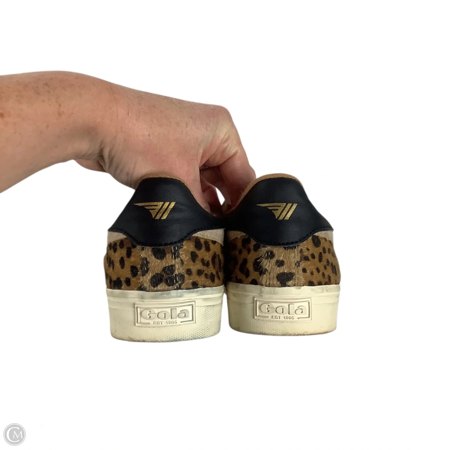 Shoes Sneakers By Gola In Animal Print, Size: 8