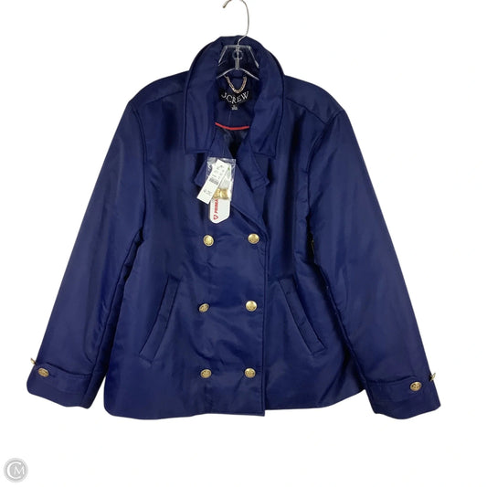 Jacket Puffer & Quilted By J. Crew In Navy, Size: Xl