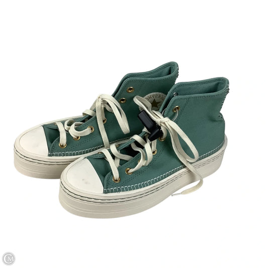 Shoes Sneakers By Converse In Green, Size: 9.5