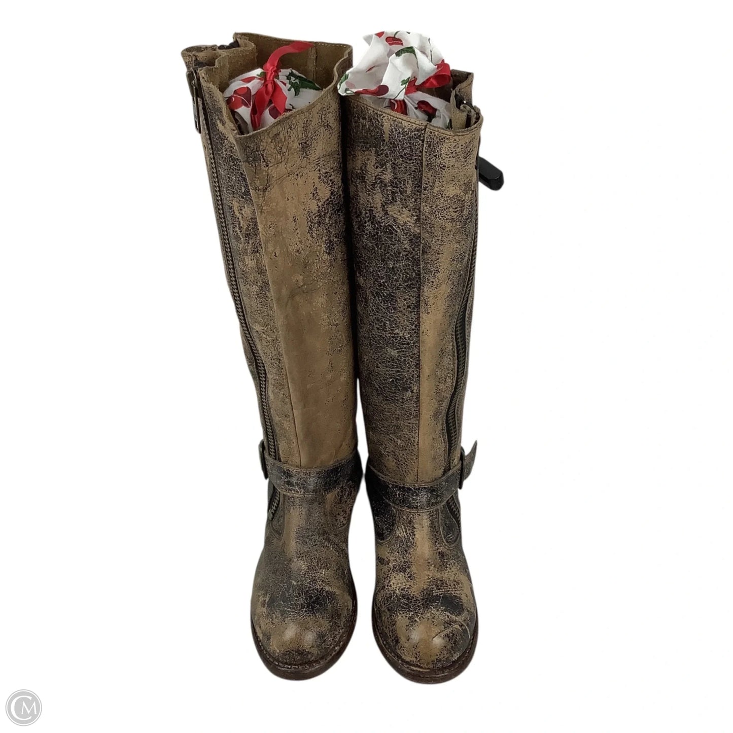Boots Leather By Bed Stu In Tan, Size: 7