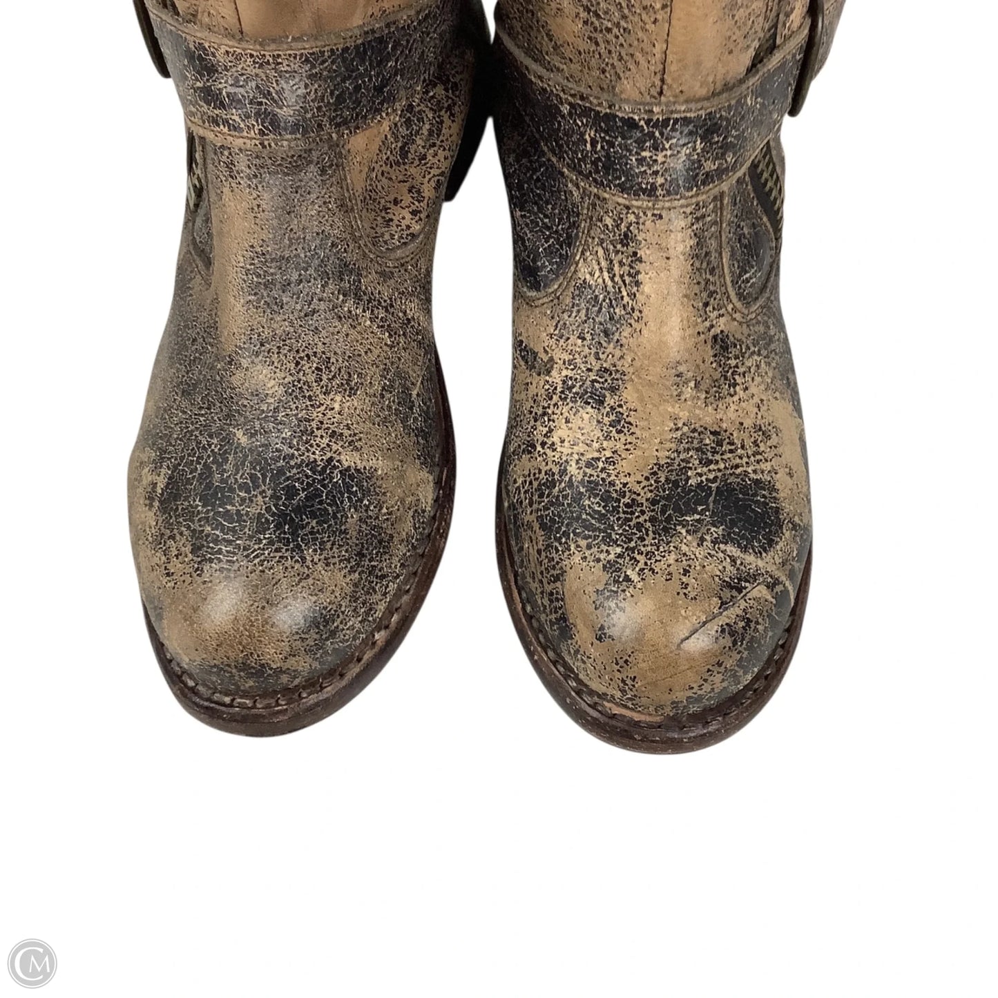 Boots Leather By Bed Stu In Tan, Size: 7