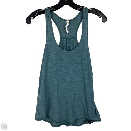 Athletic Tank Top By Lululemon In Blue, Size: 6