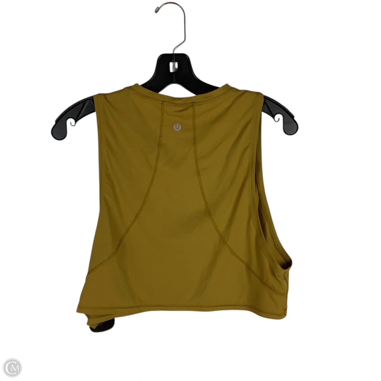Athletic Tank Top By Lululemon In Yellow, Size: 6