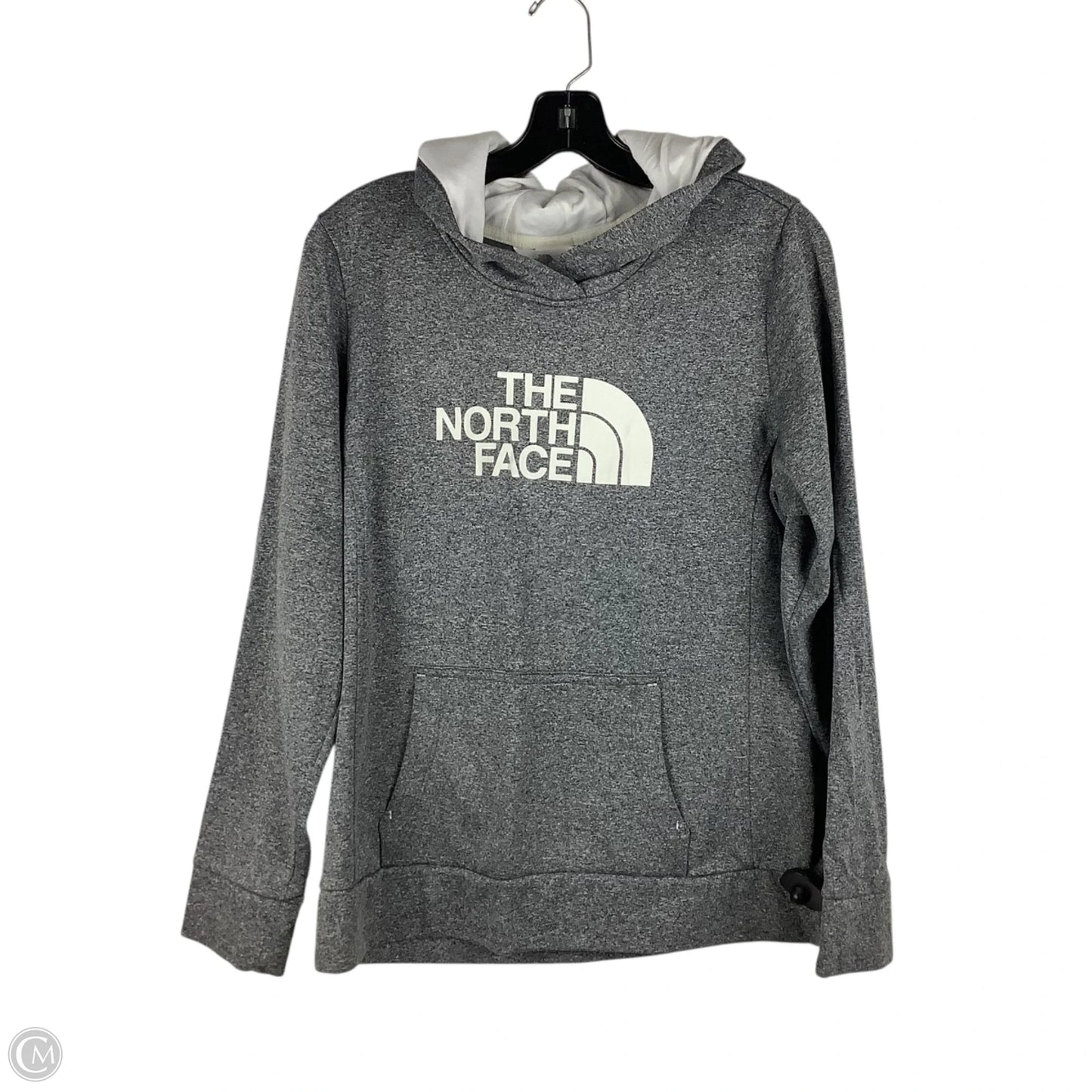 Sweatshirt Hoodie By The North Face In Grey, Size: L