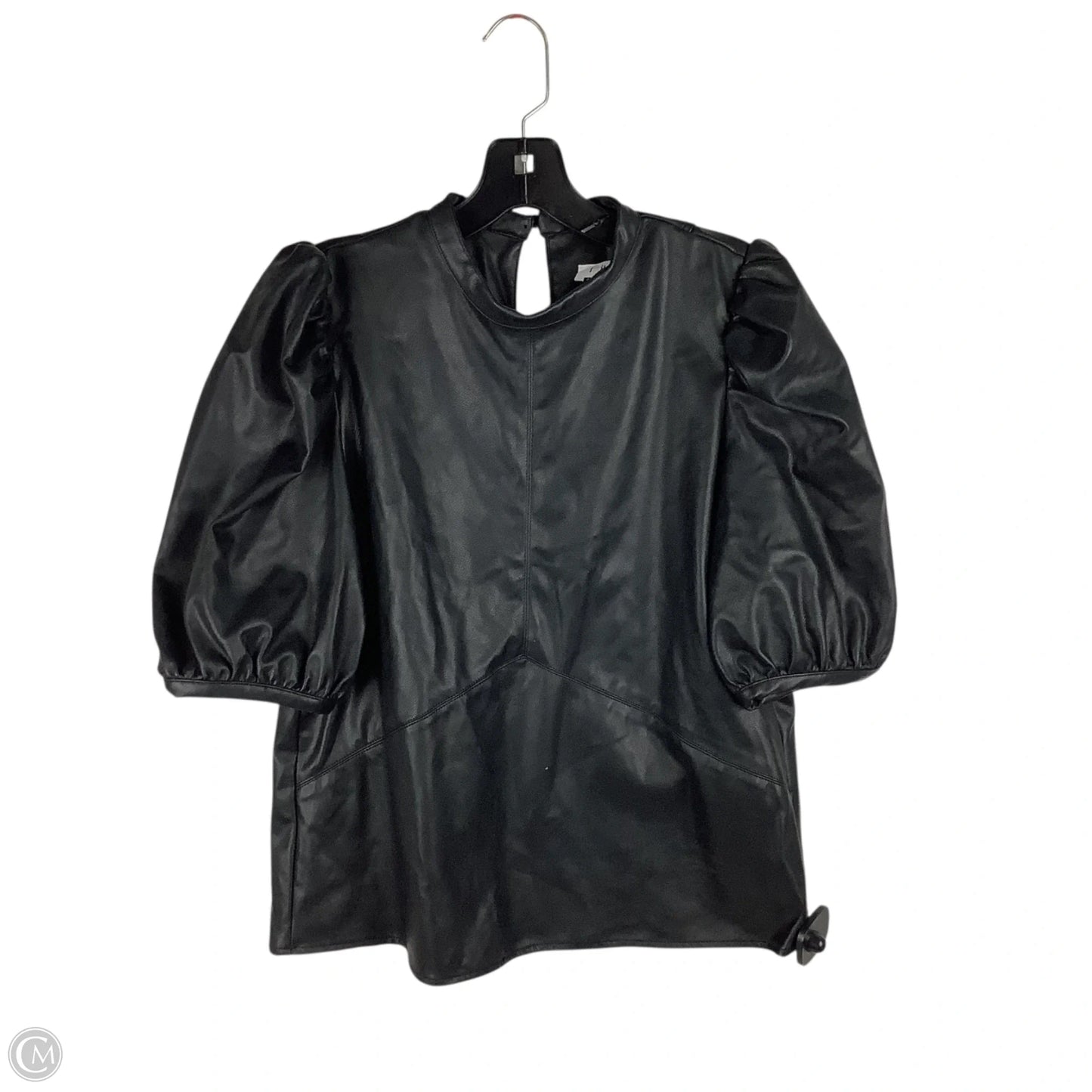 Top Short Sleeve By Thml In Black, Size: S