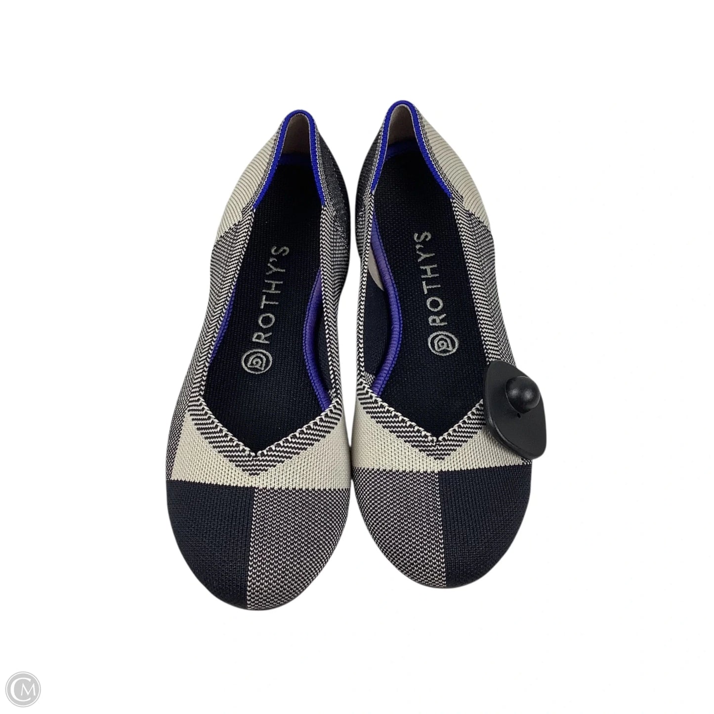Shoes Flats By Rothys In Plaid, Size: 8.5