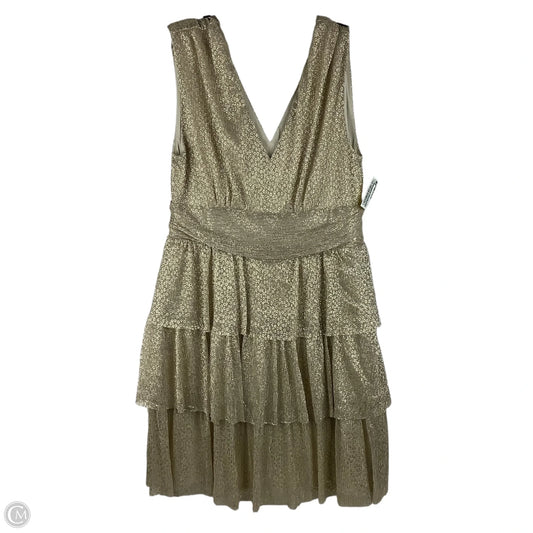 Dress Designer By Lilly Pulitzer In Gold, Size: M
