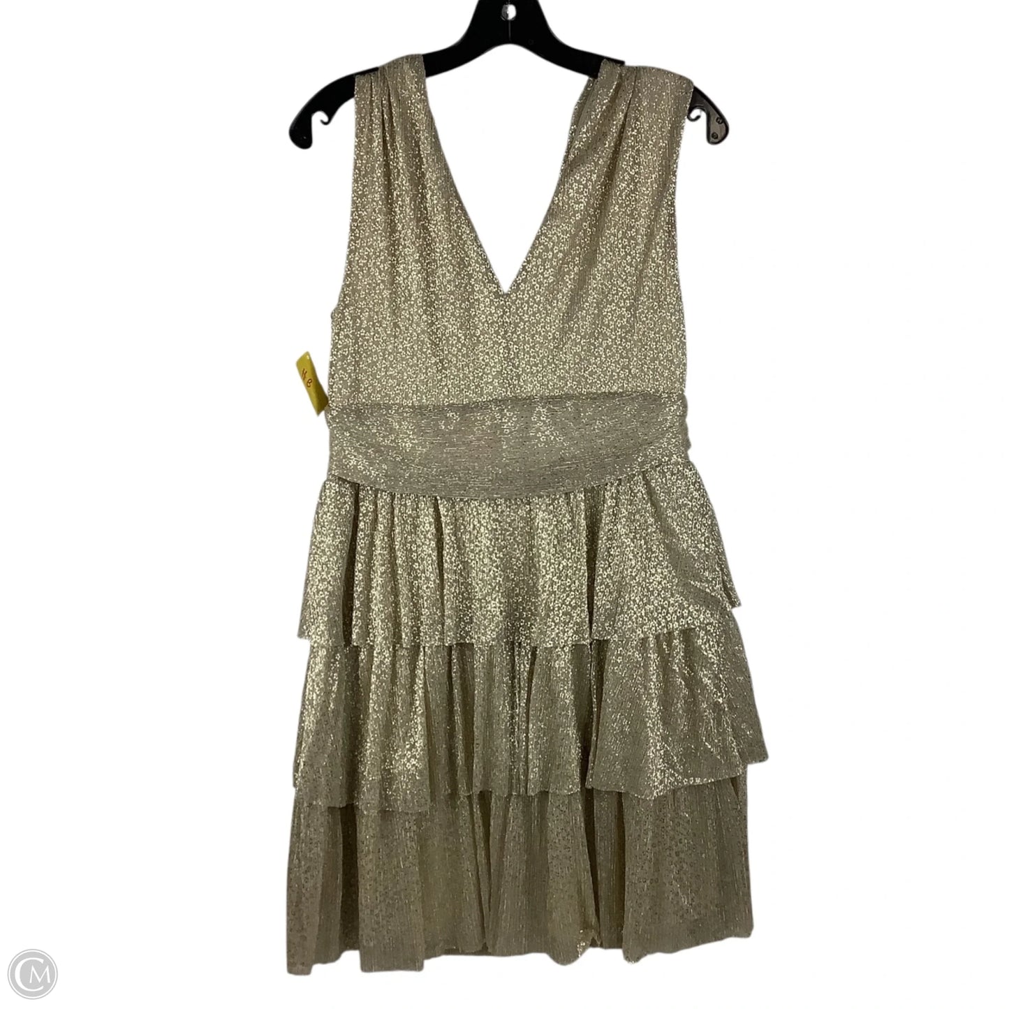 Dress Designer By Lilly Pulitzer In Gold, Size: M