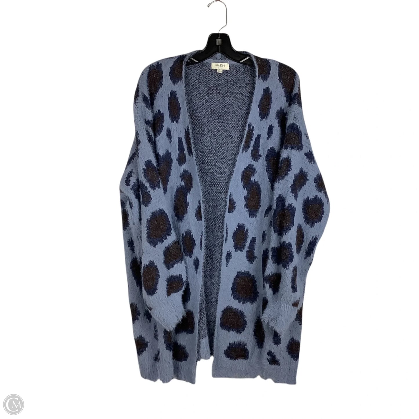 Sweater Cardigan By Umgee In Animal Print, Size: L