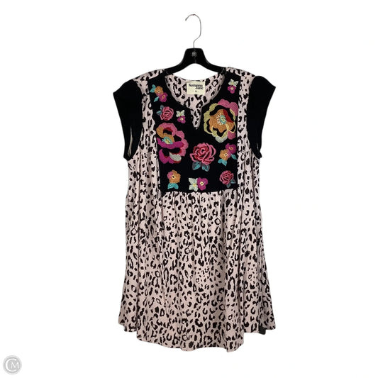 Dress Casual Short By Savanna Jane In Animal Print, Size: 1x
