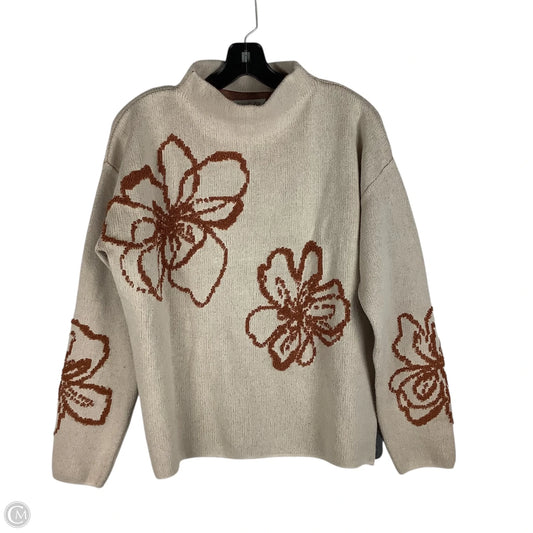 Sweater By Rachel Zoe In Tan, Size: L