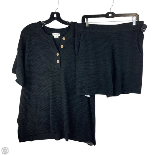 Shorts Set By Chicsoul In Black, Size: 1x