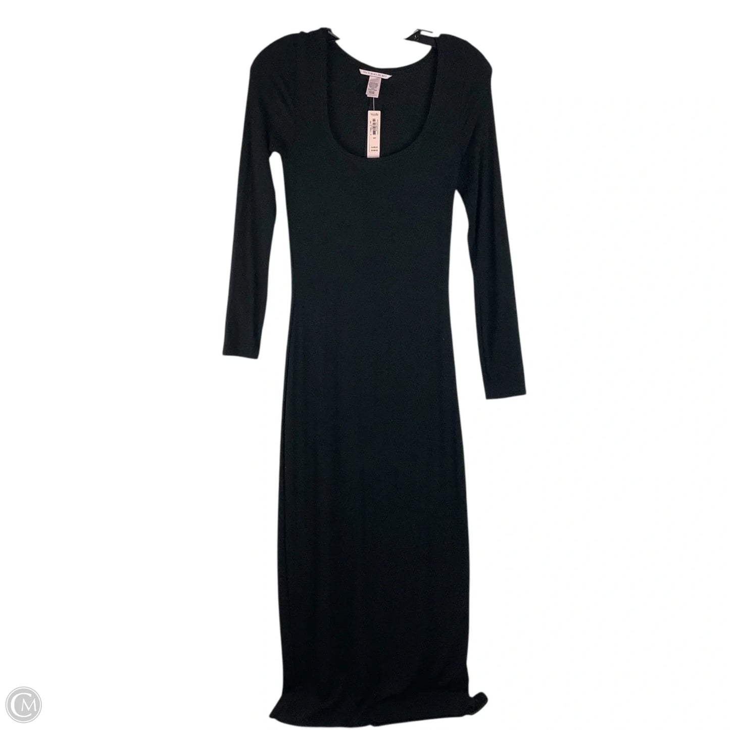 Dress Casual Maxi By Victorias Secret In Black, Size: S