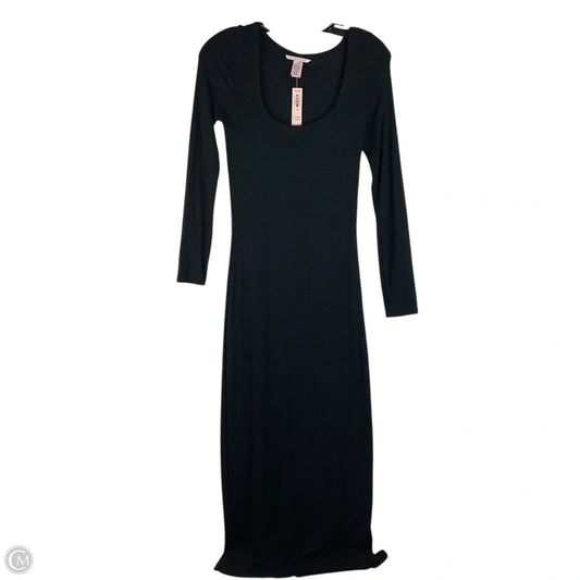 Dress Casual Maxi By Victorias Secret In Black, Size: S