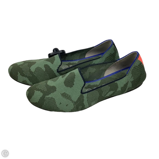 Shoes Flats By Rothys In Camouflage Print, Size: 7.5