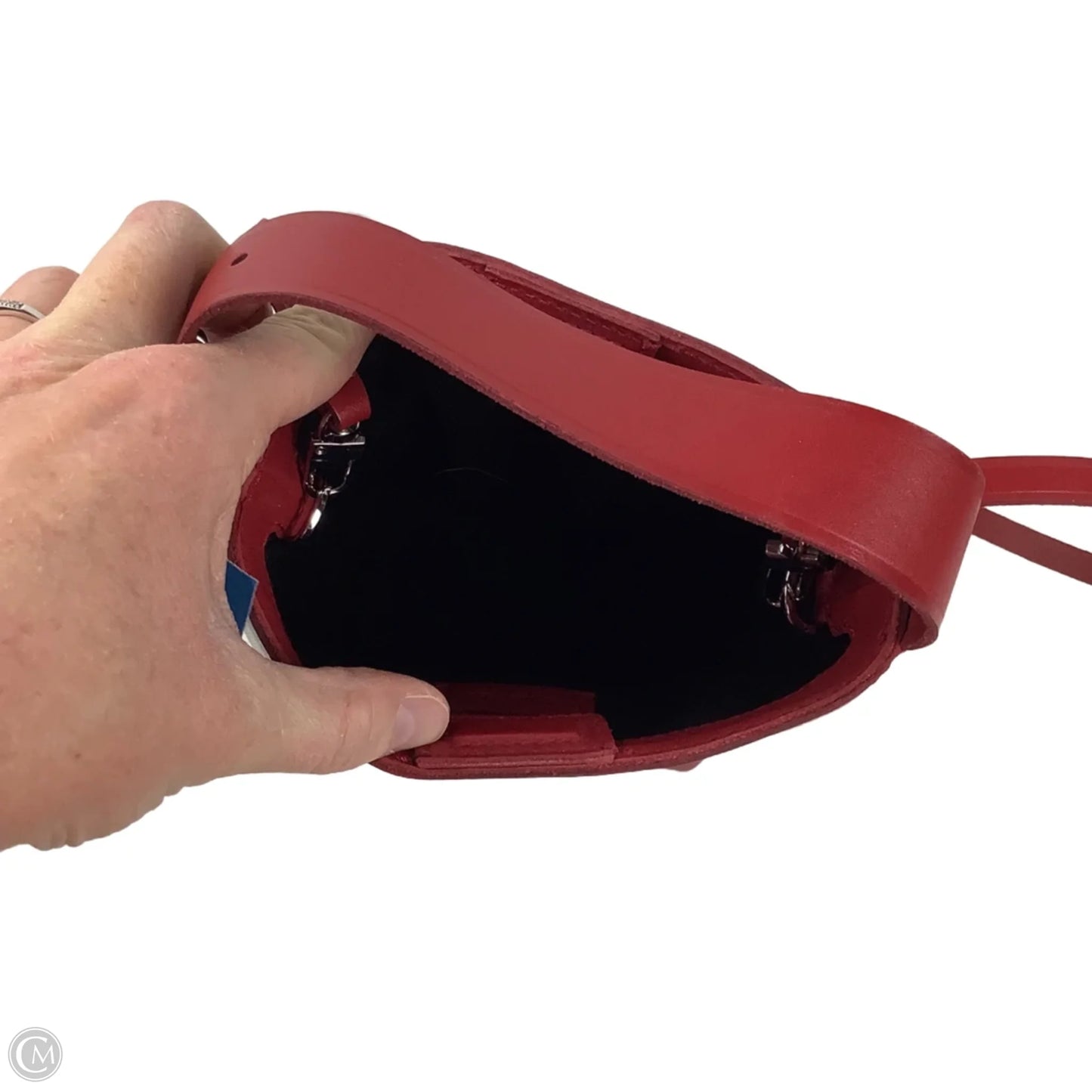 Crossbody Leather By Madewell, Size: Small